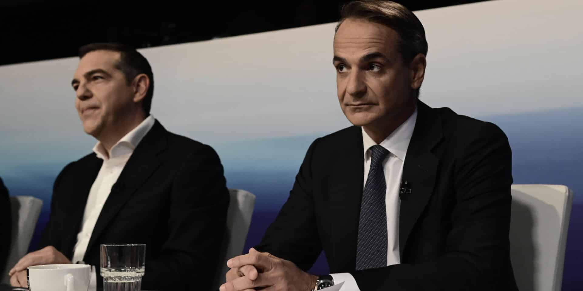 Τσίπρας και Μητσοτάκης στο πρόσφατο ντιμπέιτ