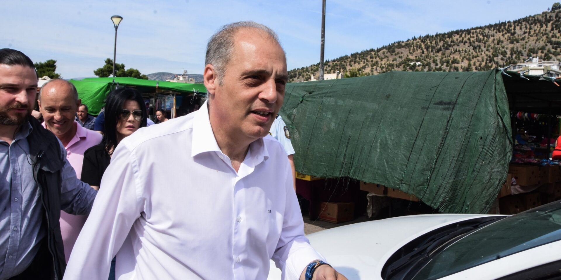 O πρόεδρος της Ελληνικής Λύσης, Κυριάκος Βελόπουλος