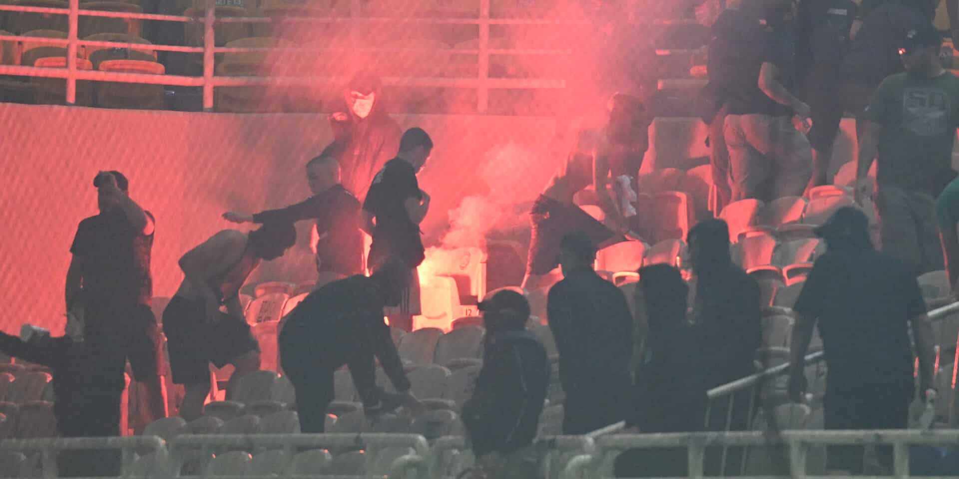 Επεισόδια στον τελικό Παναθηναϊκός - Ολυμπιακός