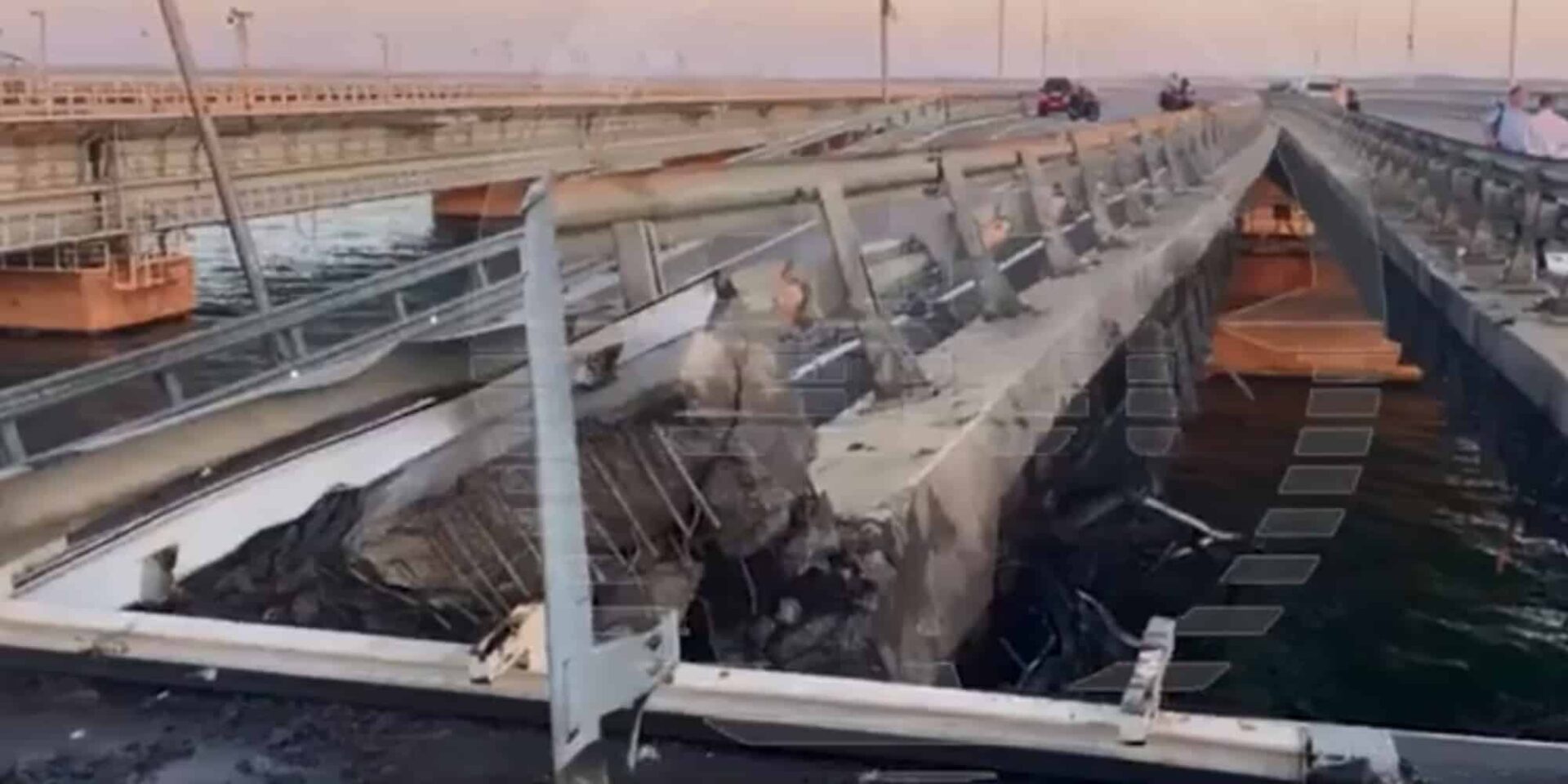 Εικόνα από το γέφυρα στην Κριμαία