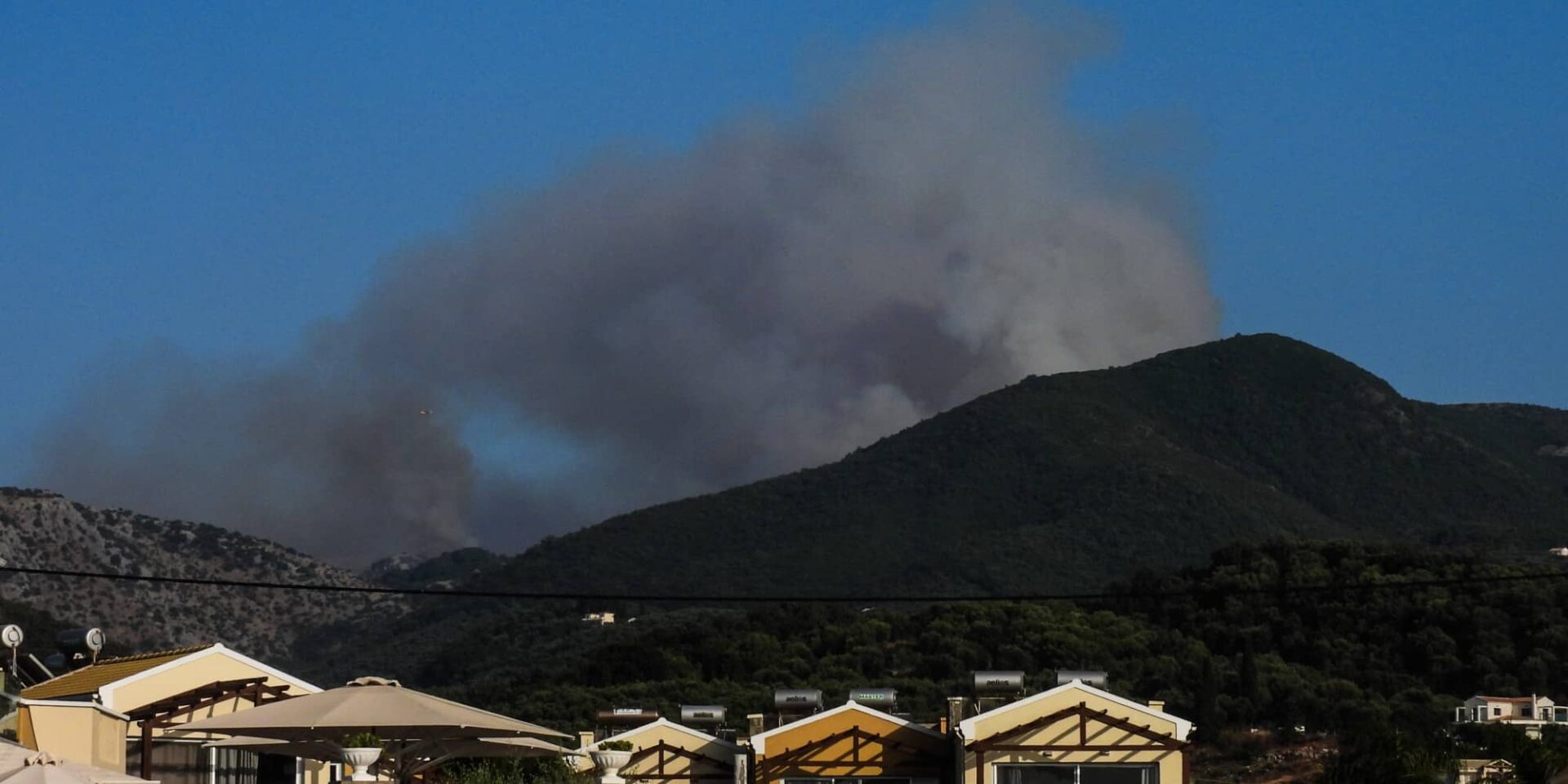 Φωτιά στην Κέρκυρα