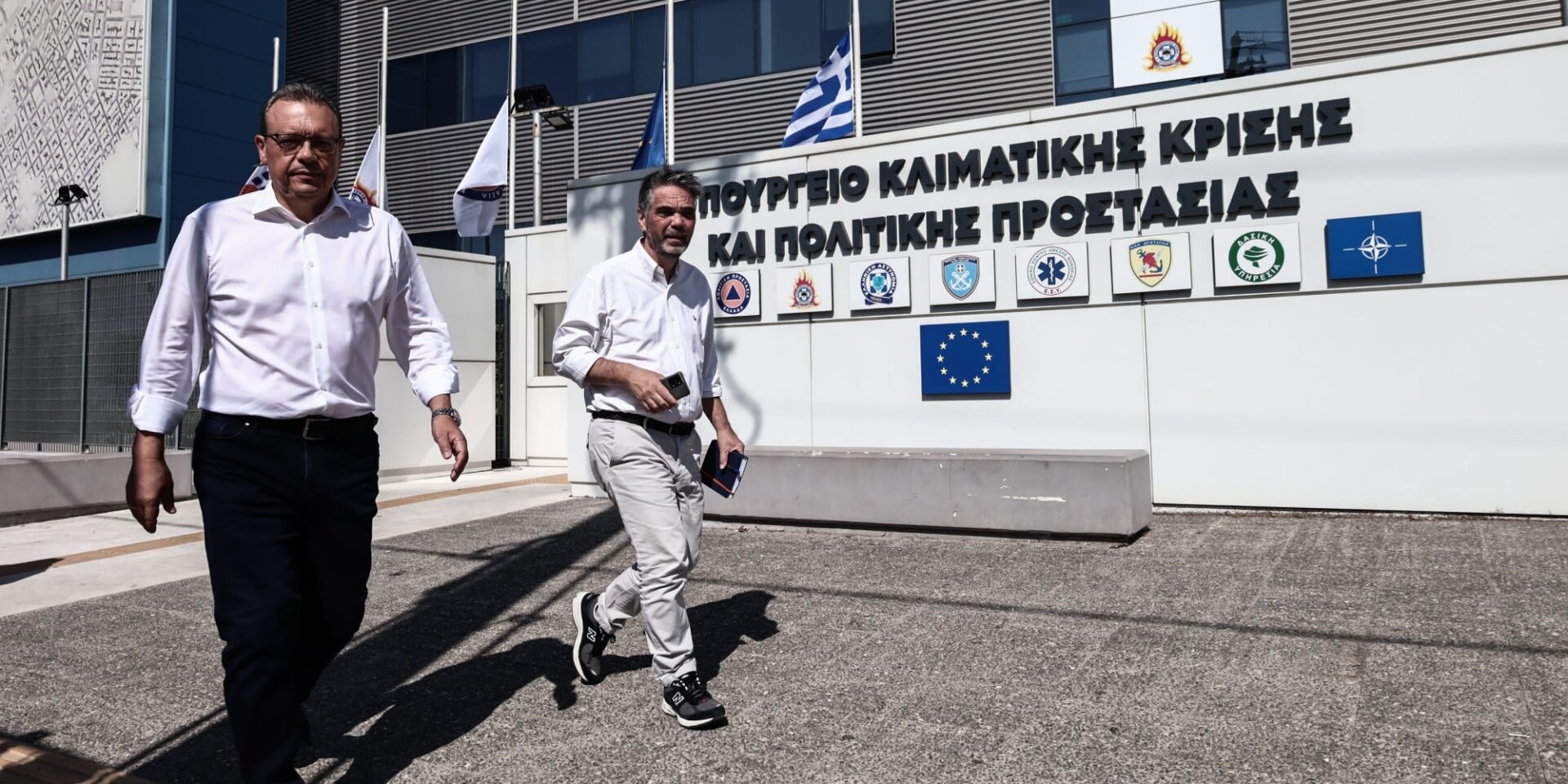 Ο Σωκράτης Φάμελλος επισκέφτηκε το Συντονιστικό Κέντρο