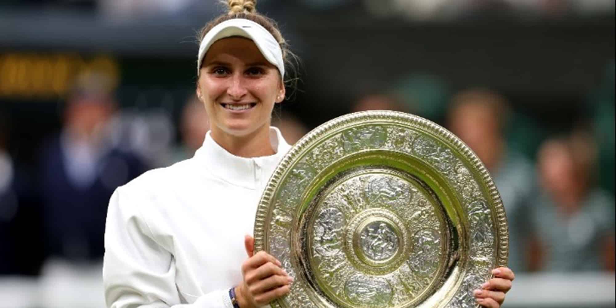 Η νικήτρια του Wimbledon για το 2023, Μαρκέτα Βοντρούσοβα