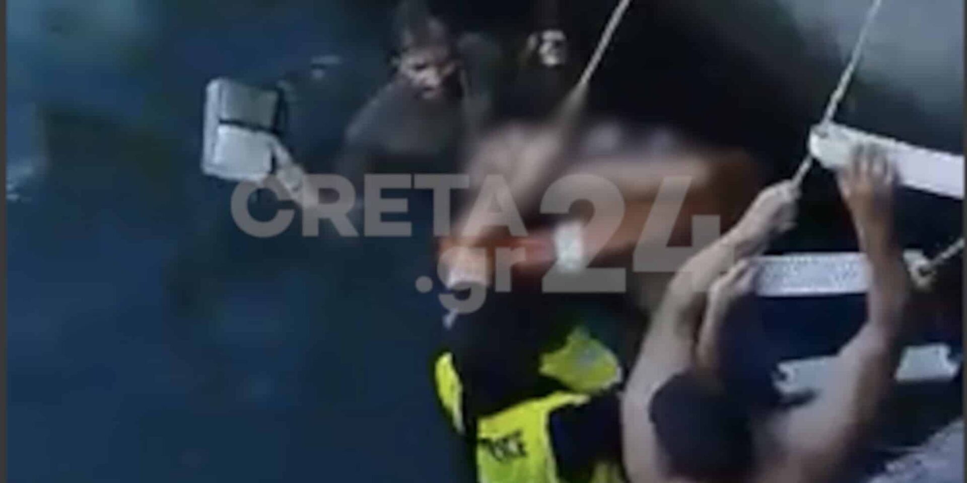 Εικόνα από τη γυναίκα που προσπάθησε να αυτοκτονήσει στο Ηράκλειο