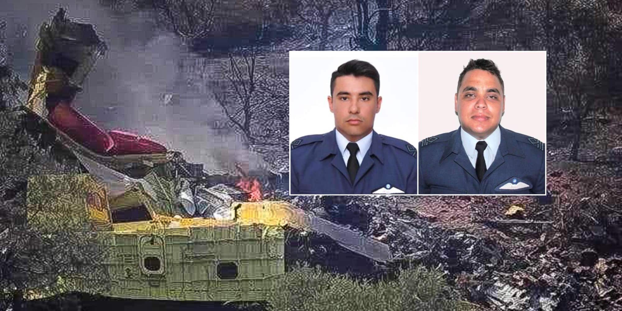 Οι δύο νεκροί του μοιραίου Canadair στην Κάρυστο