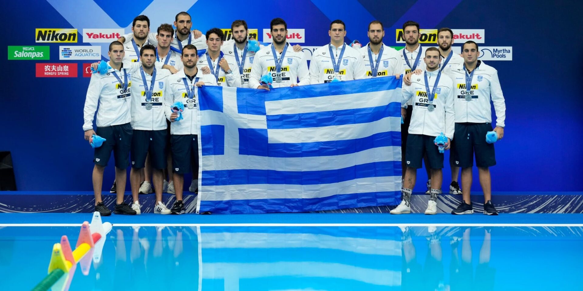 Η Εθνική ομάδα πόλο ανδρών