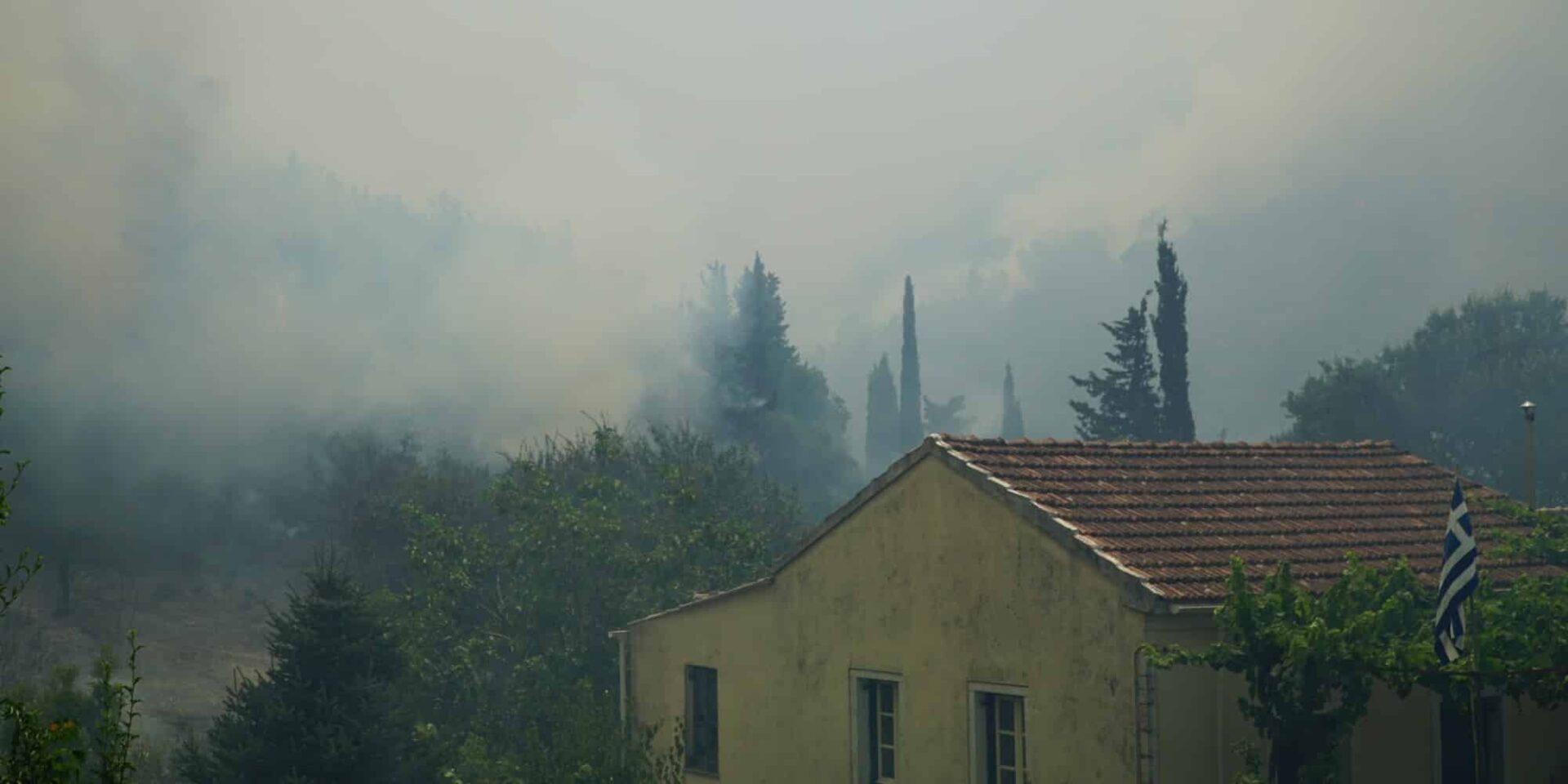Φωτιά στην Κέρκυρα
