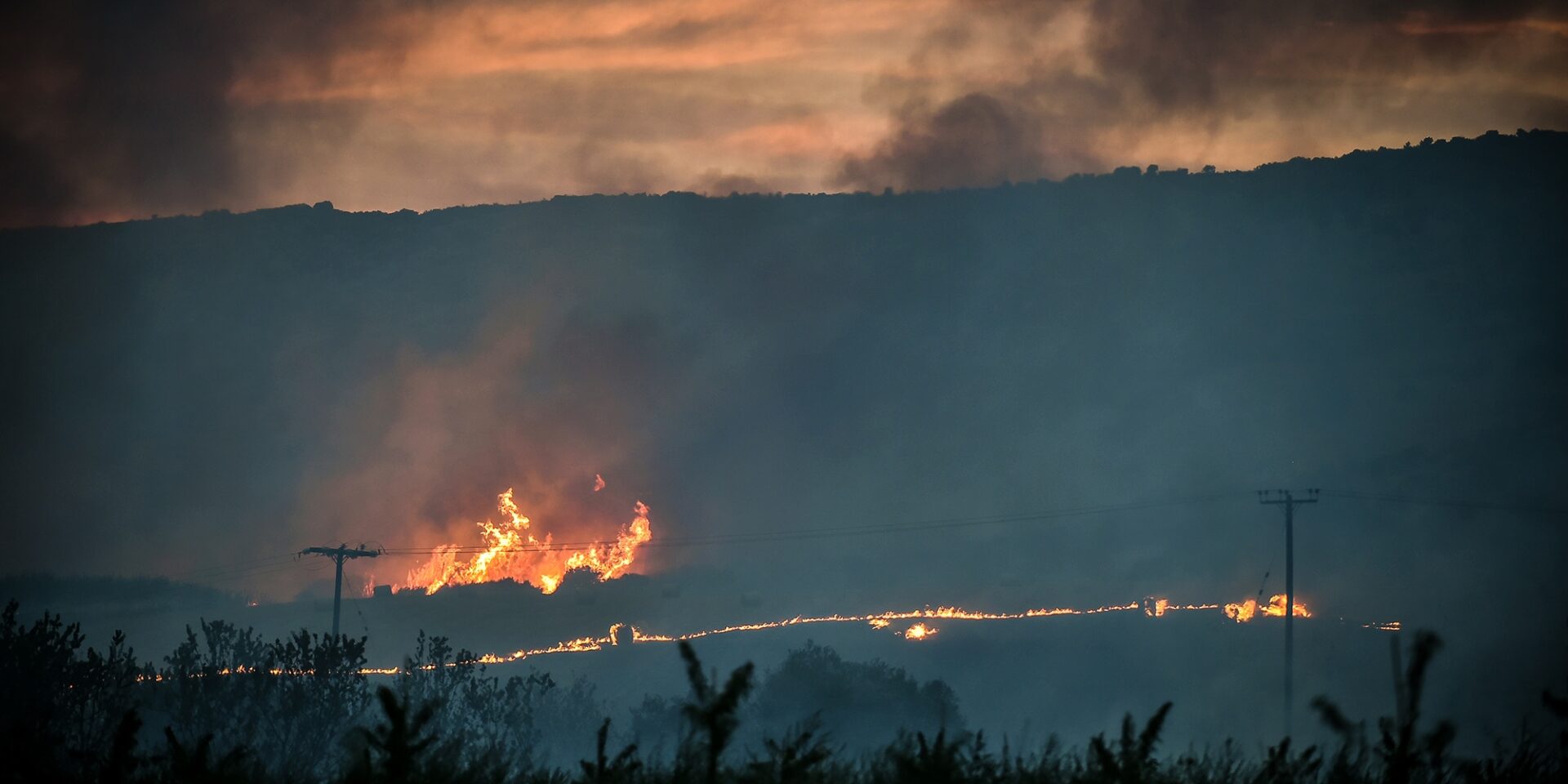 Φωτιά στο Βόλο