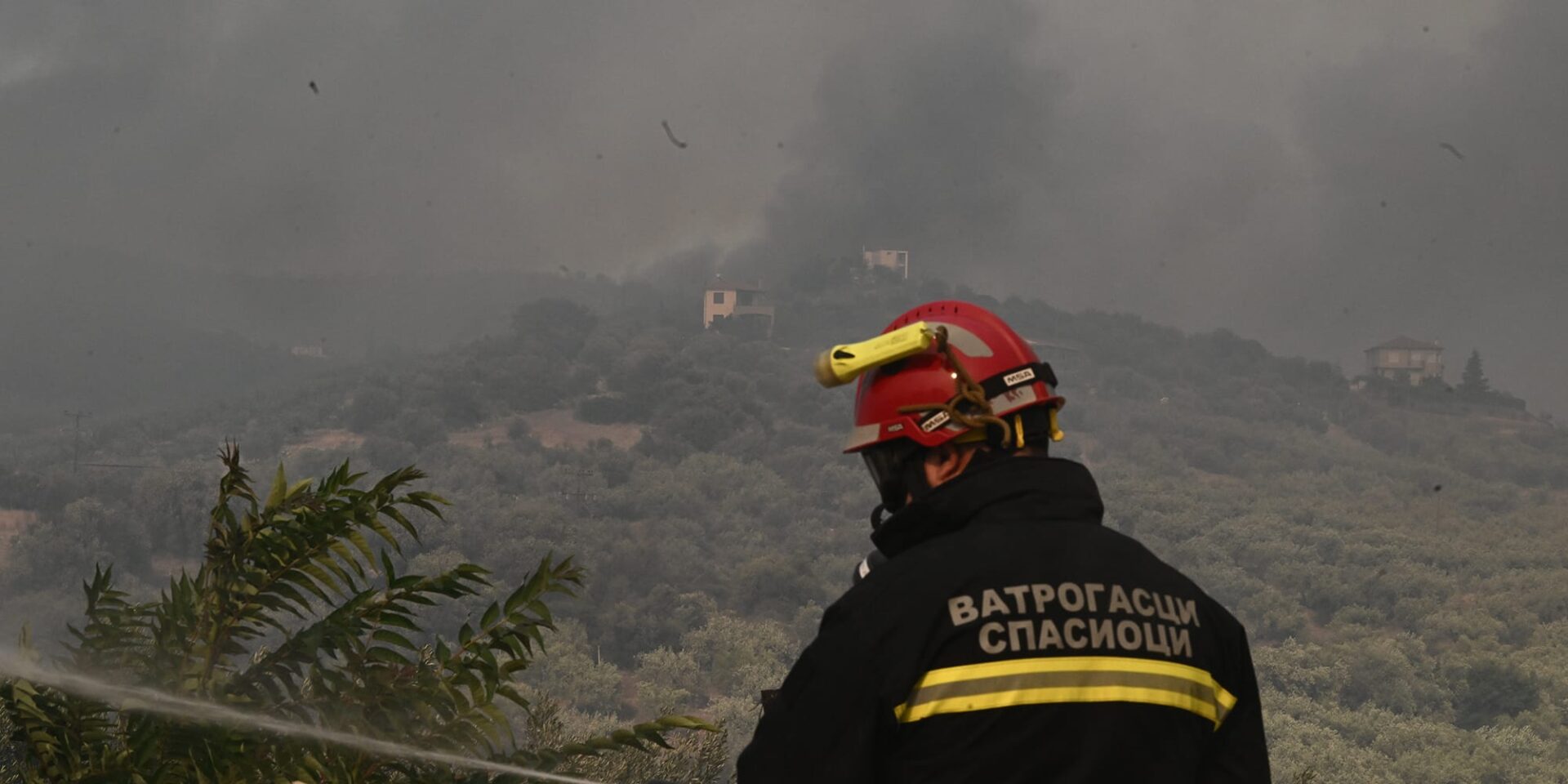 Φωτιά στη Νέα Αγχίαλο