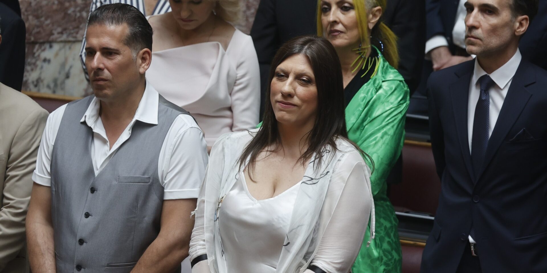Ο Διαμαντής Καραναστάσης και η Ζωή Κωνσταντοπούλου