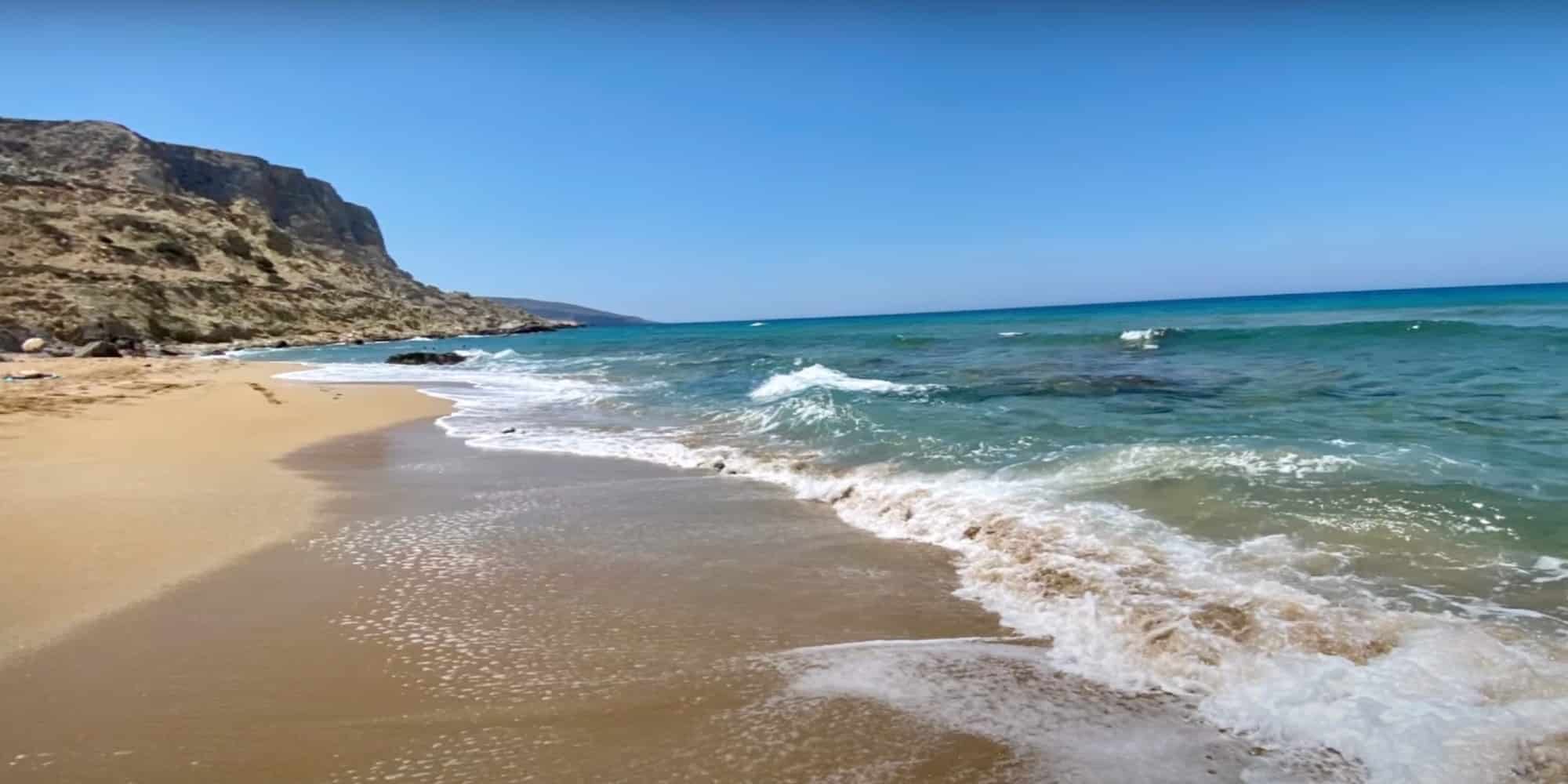 Η Κόκκινη Άμμος στην Κρήτη - παραλίες