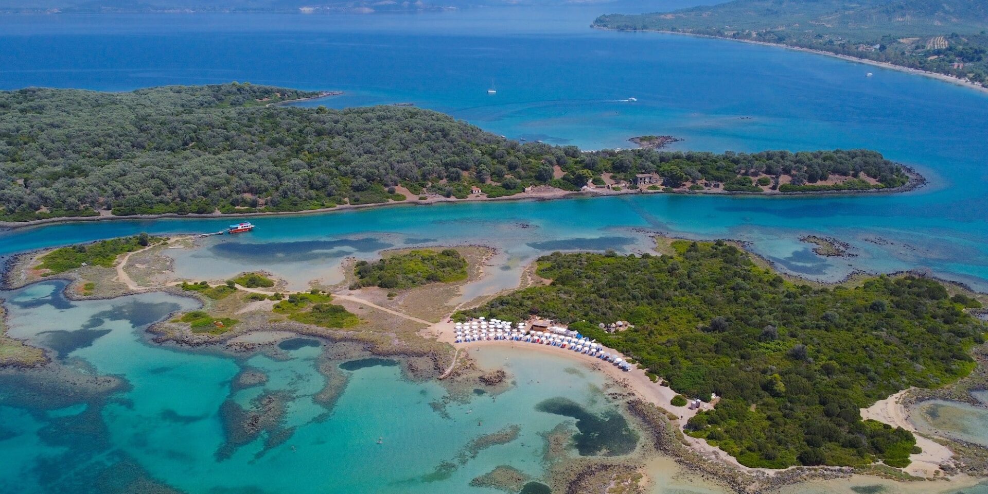 Τα Λιχαδονήσια από ψηλά