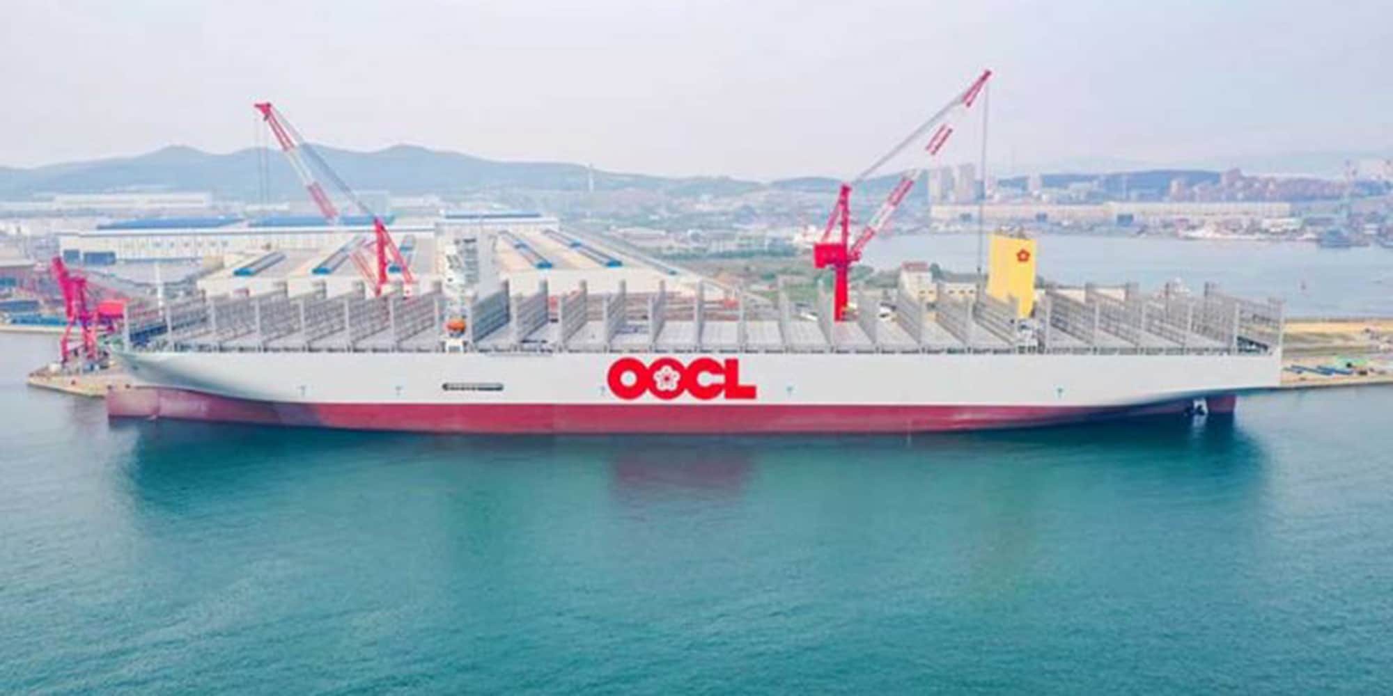 Το «OOCL Piraeus» φτάνει στο λιμάνι του Πειραιά