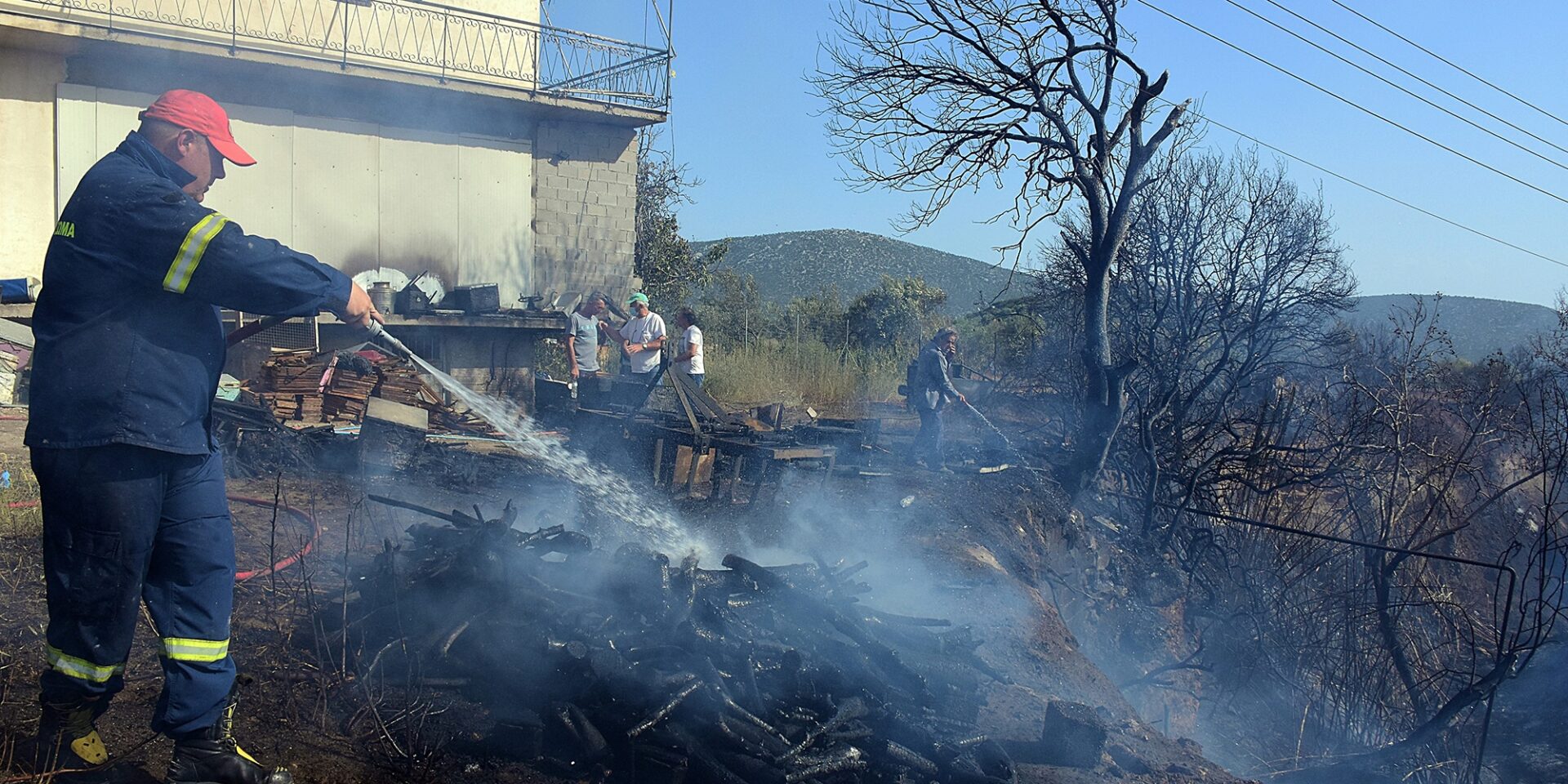 Πυροσβεστική σε μέτωπο φωτιάς