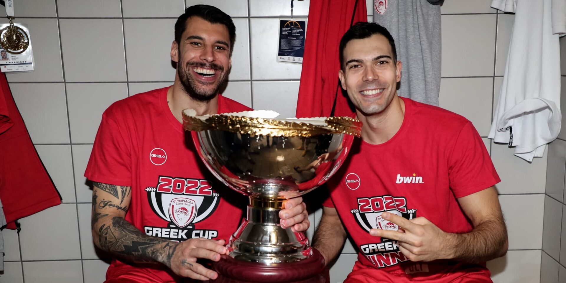 Ο Γιώργος Πρίντεζης και ο Κώστας Σλούκας