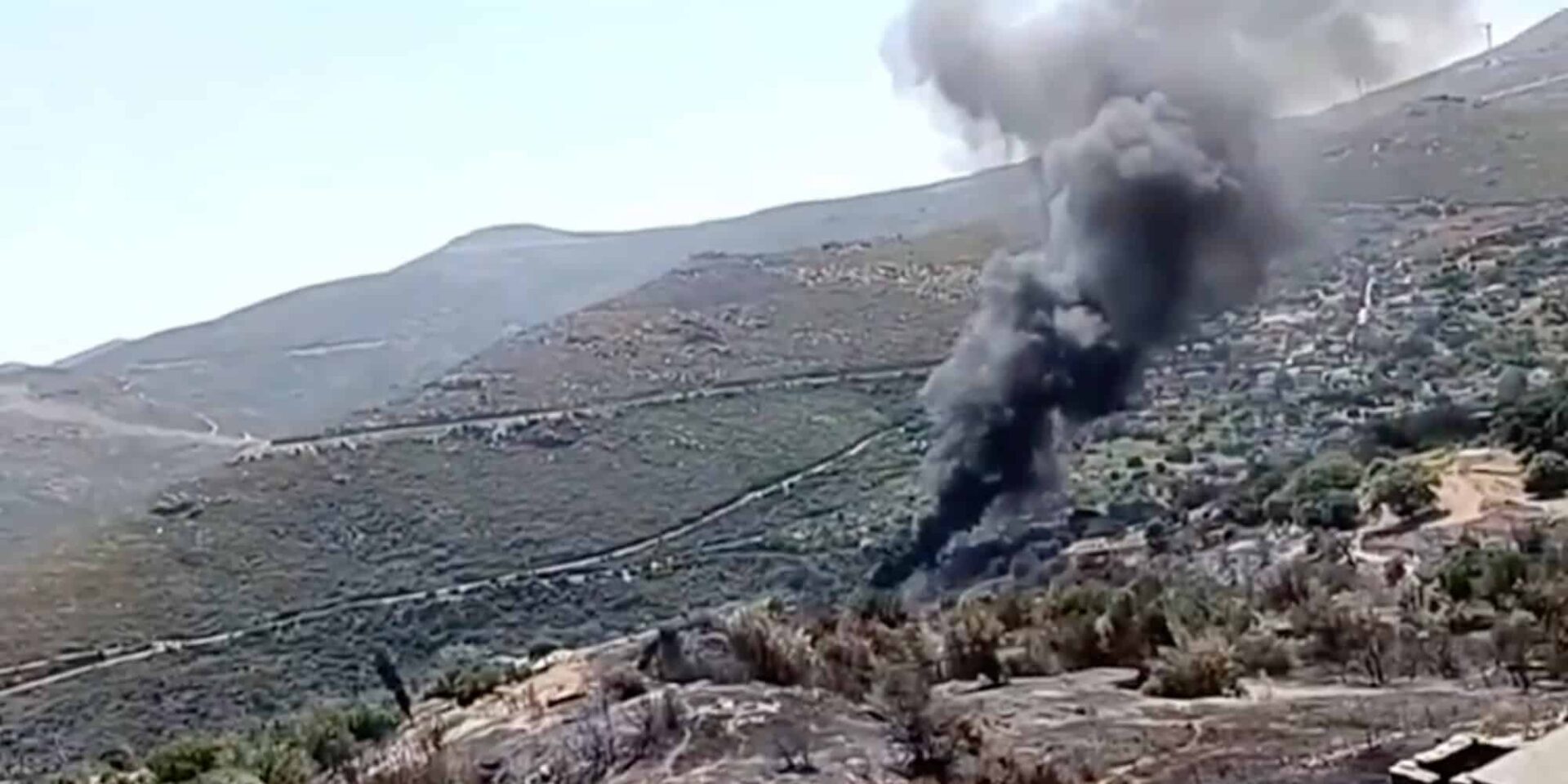 Canadair έπεσε στην Κάρυστο