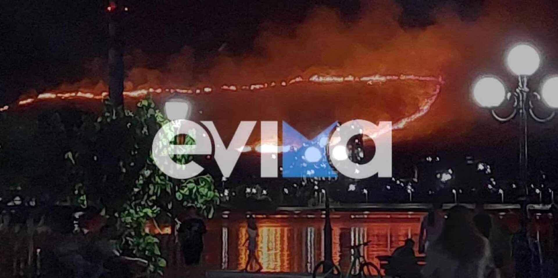 Φωτιά τώρα στην Εύβοια