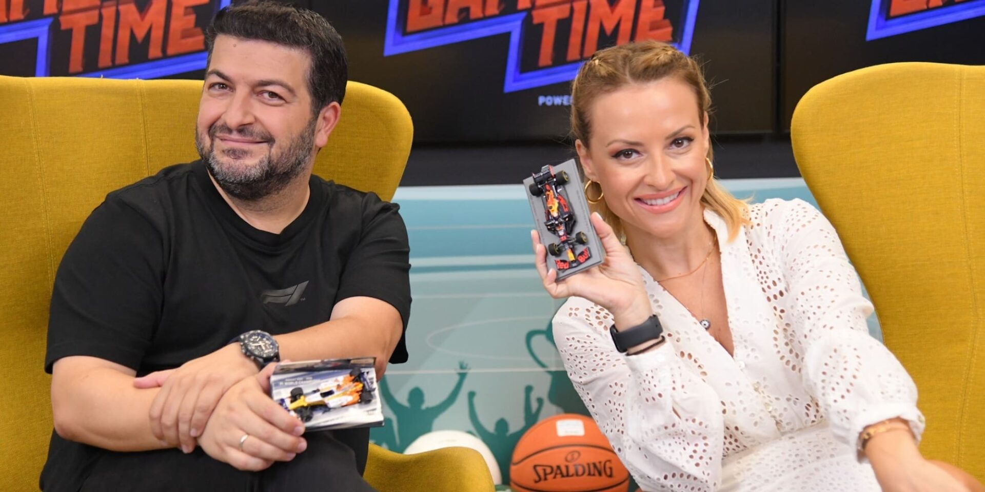 Στο ρυθμό της Formula 1 το ΟΠΑΠ Game Time με τον Πάνο Σεϊτανίδη