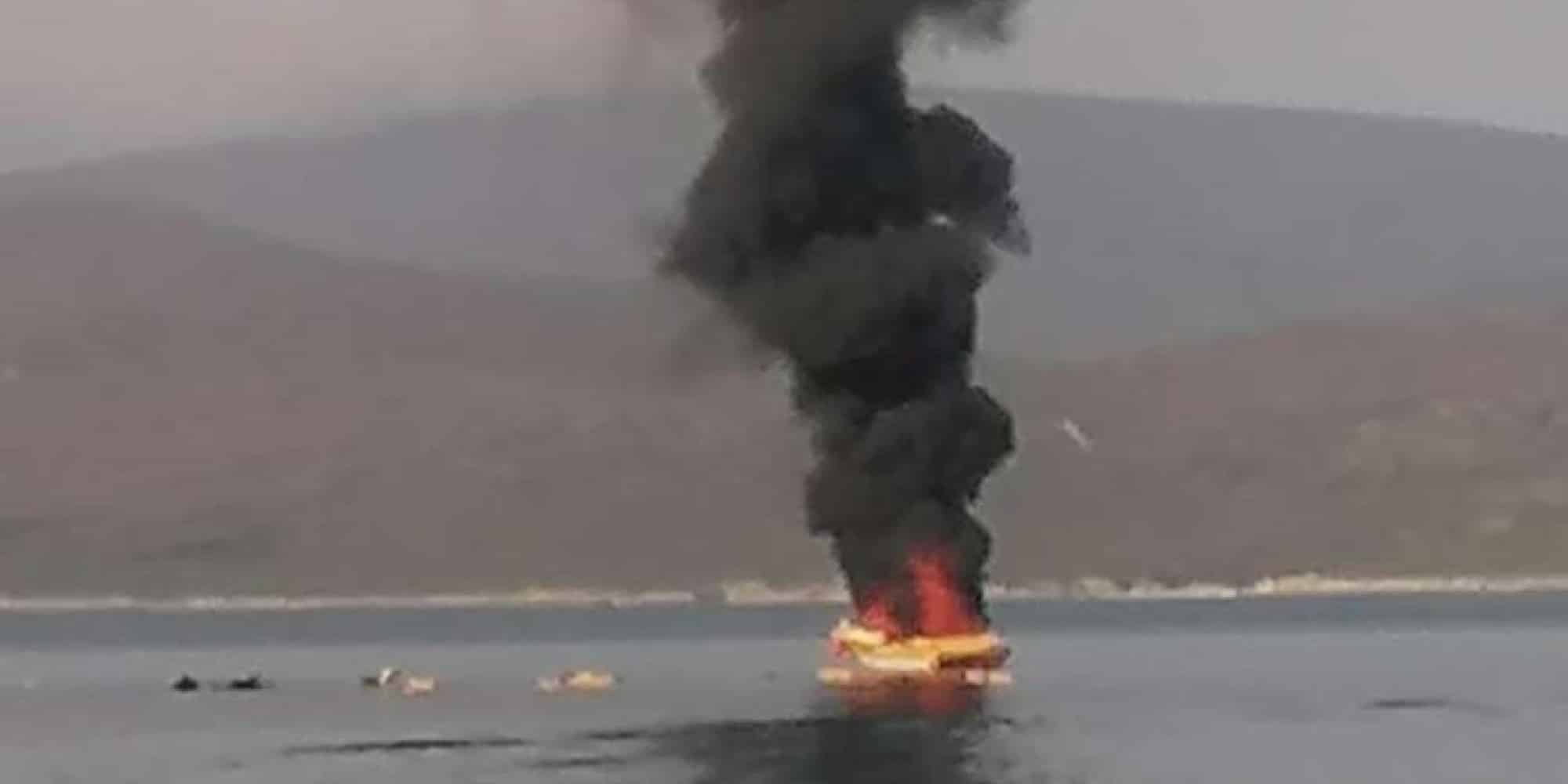 Έκρηξη σε σκάφος στο Μαρμάρι Ραφήνας