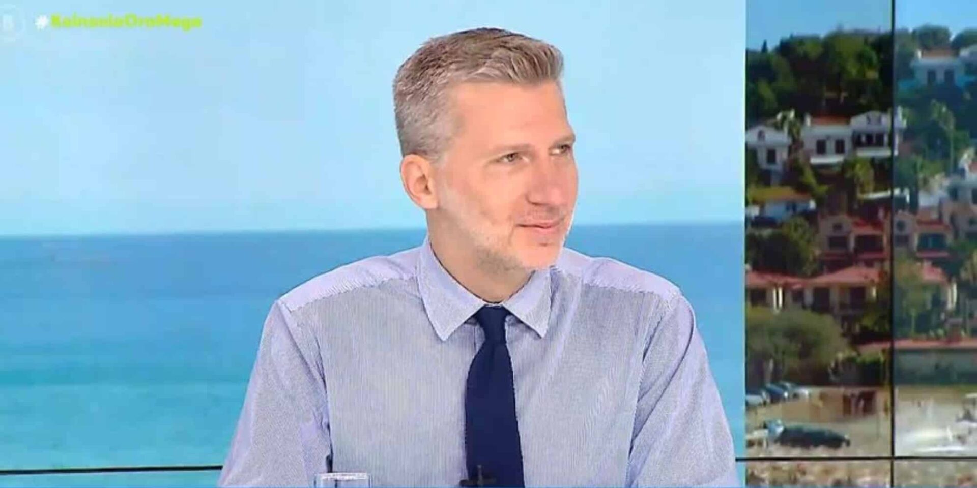 Ο Άκης Σκέρτσος στο Mega