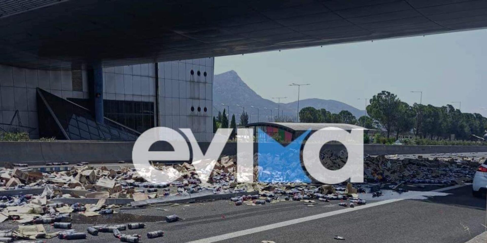 Τροχαίο στην Εθνική Οδό