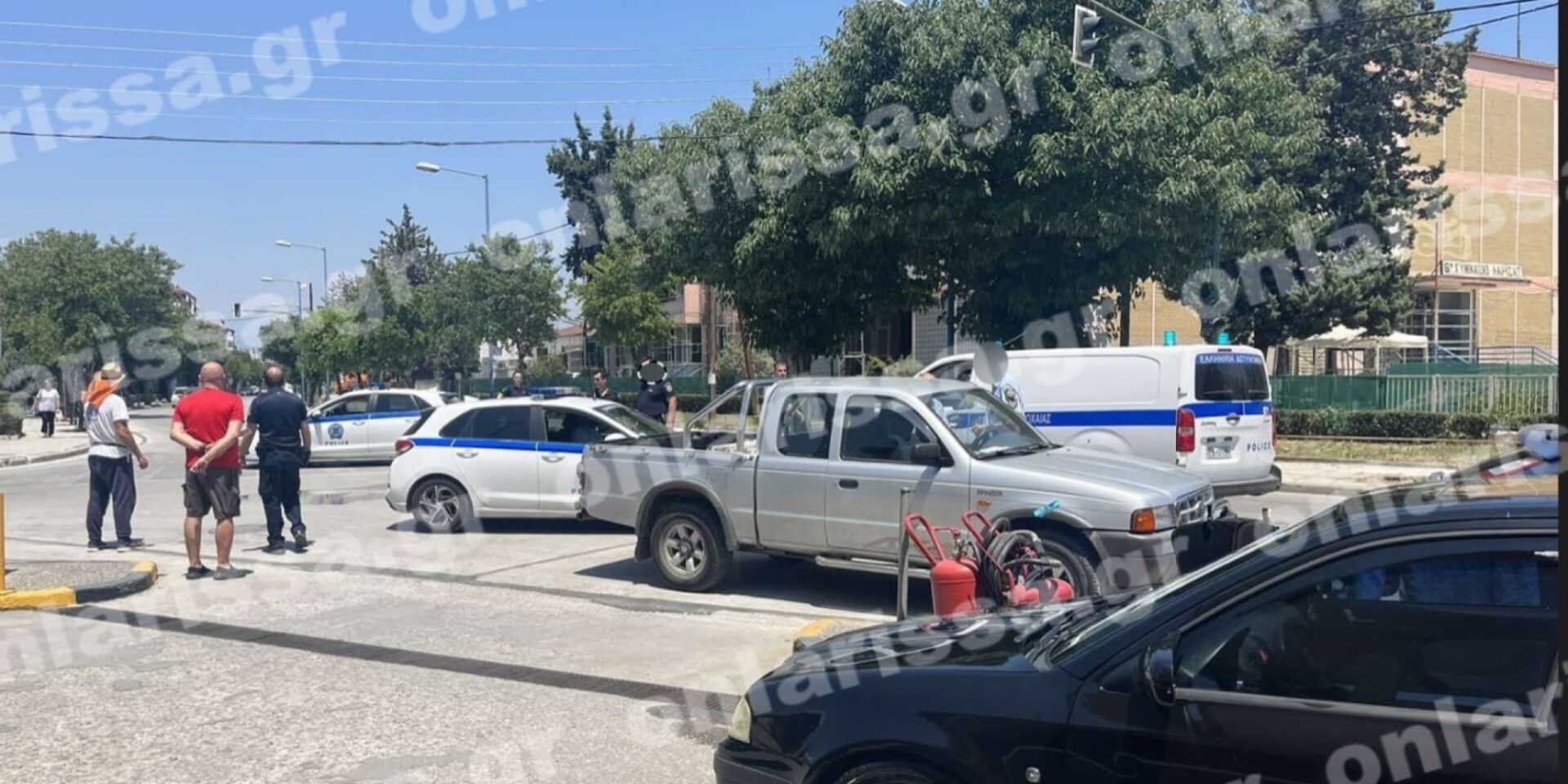 Τροχαίο δυστύχημα στη Λάρισα