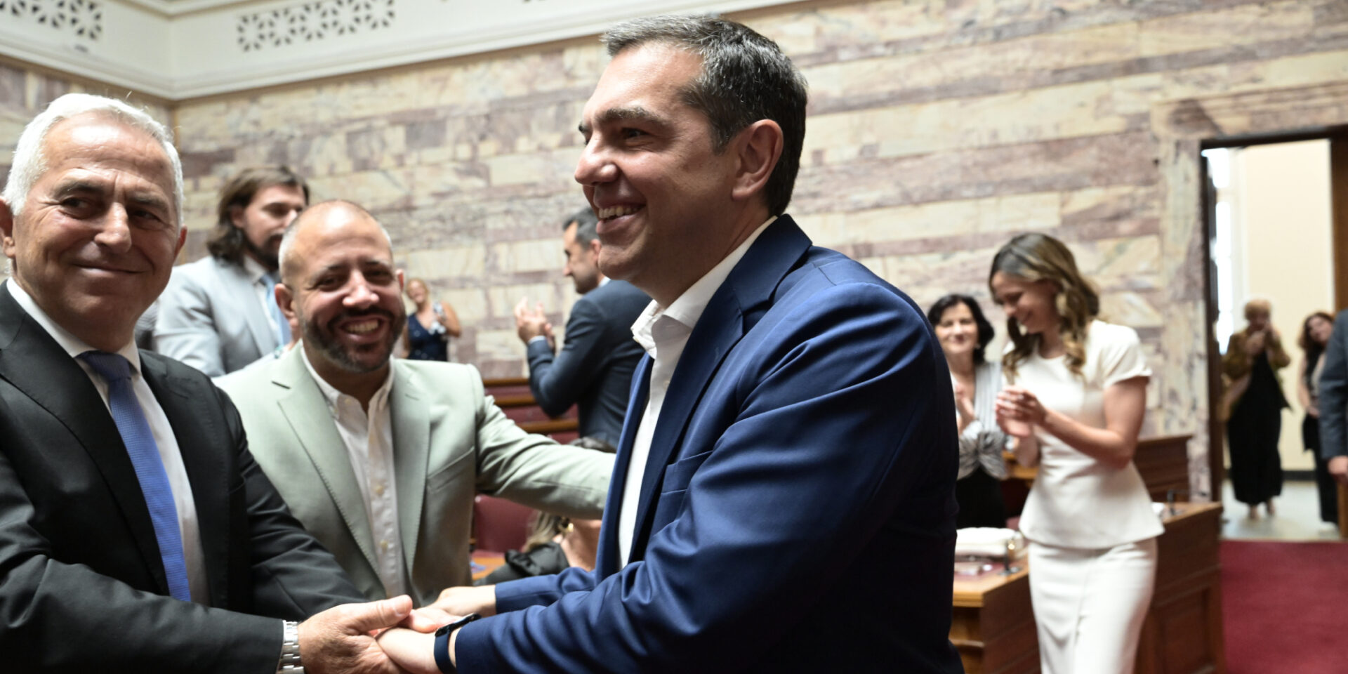 Ο Αλέξης Τσίπρας στην ΚΟ του ΣΥΡΙΖΑ