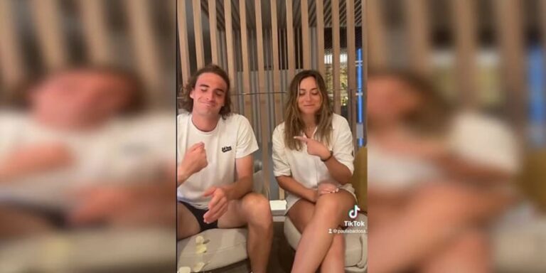 Τσιτσιπάς για Μπαντόσα: «Το να έχεις δίπλα σου άνθρωπο που αγαπάς, είναι μια ανάσα»