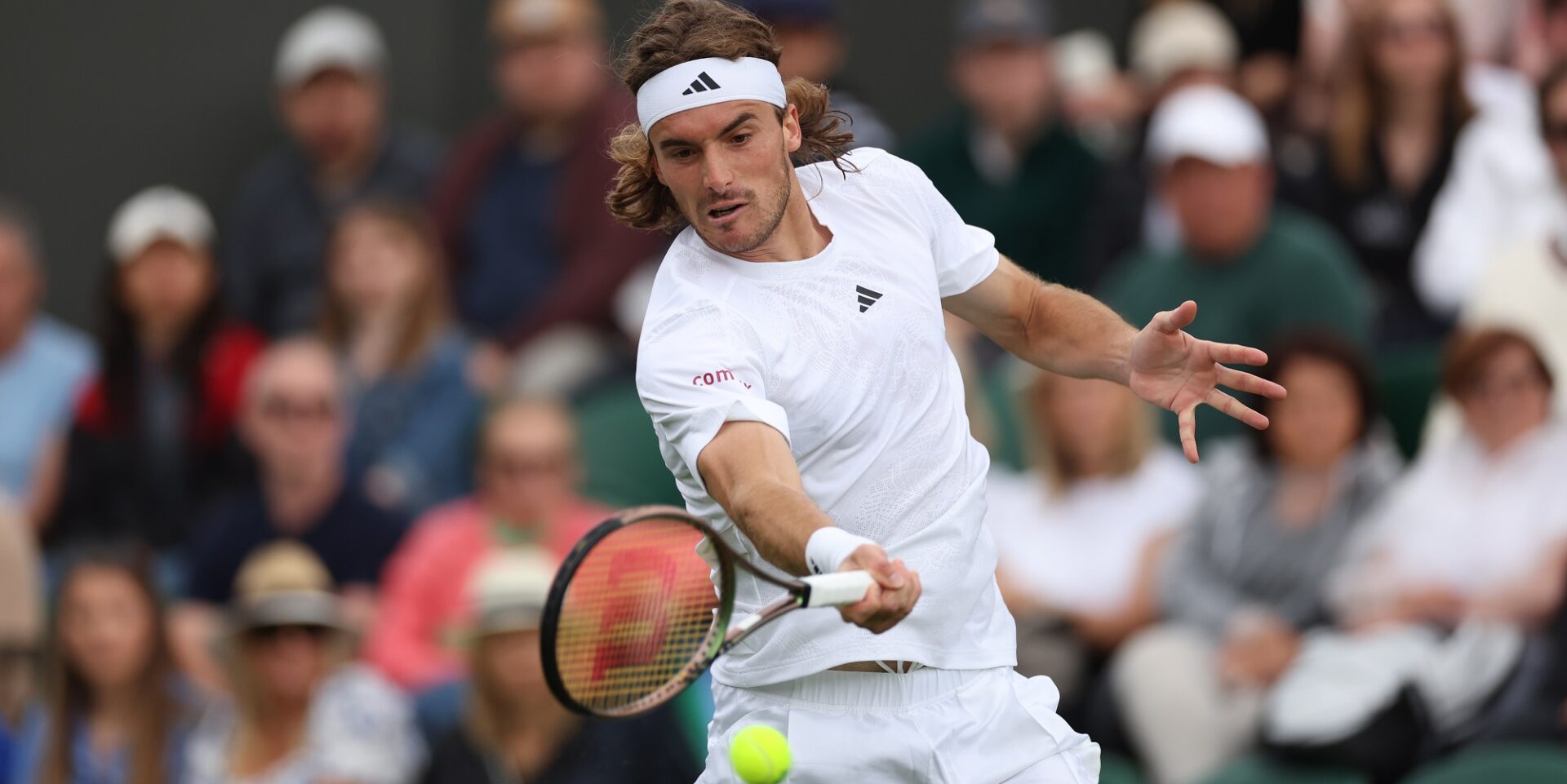 Ο Στέφανος Τσιτσιπάς στο Wimbledon