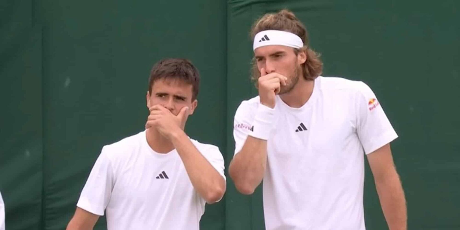 Οι Πέτρος και Στέφανος Τσιτσιπάς στο Wimbledon