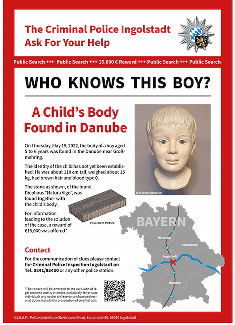 Γερμανία: Βρέθηκε νεκρό παιδί τυλιγμένο σε αλουμινόχαρτο στον Δούναβη – Έρευνα της Interpol (εικόνα)