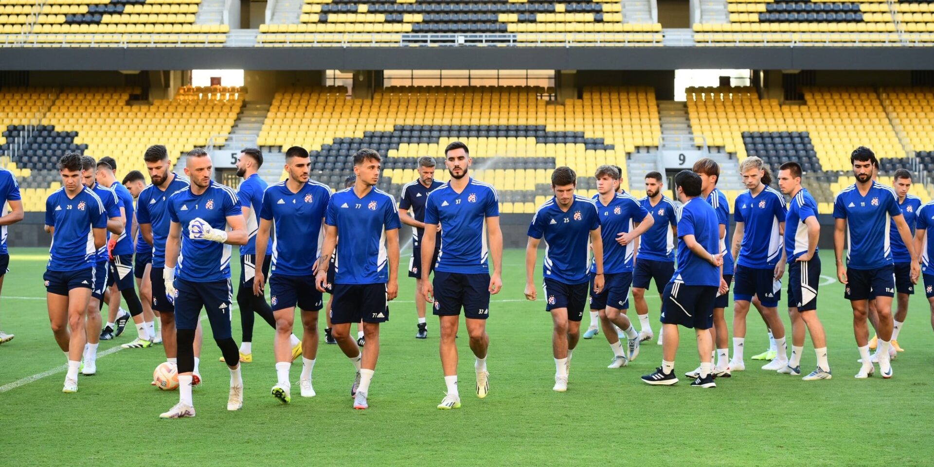 Προπόνηση της Ντιναμό Ζάγκρεμπ στη Νέα Φιλαδέλφεια