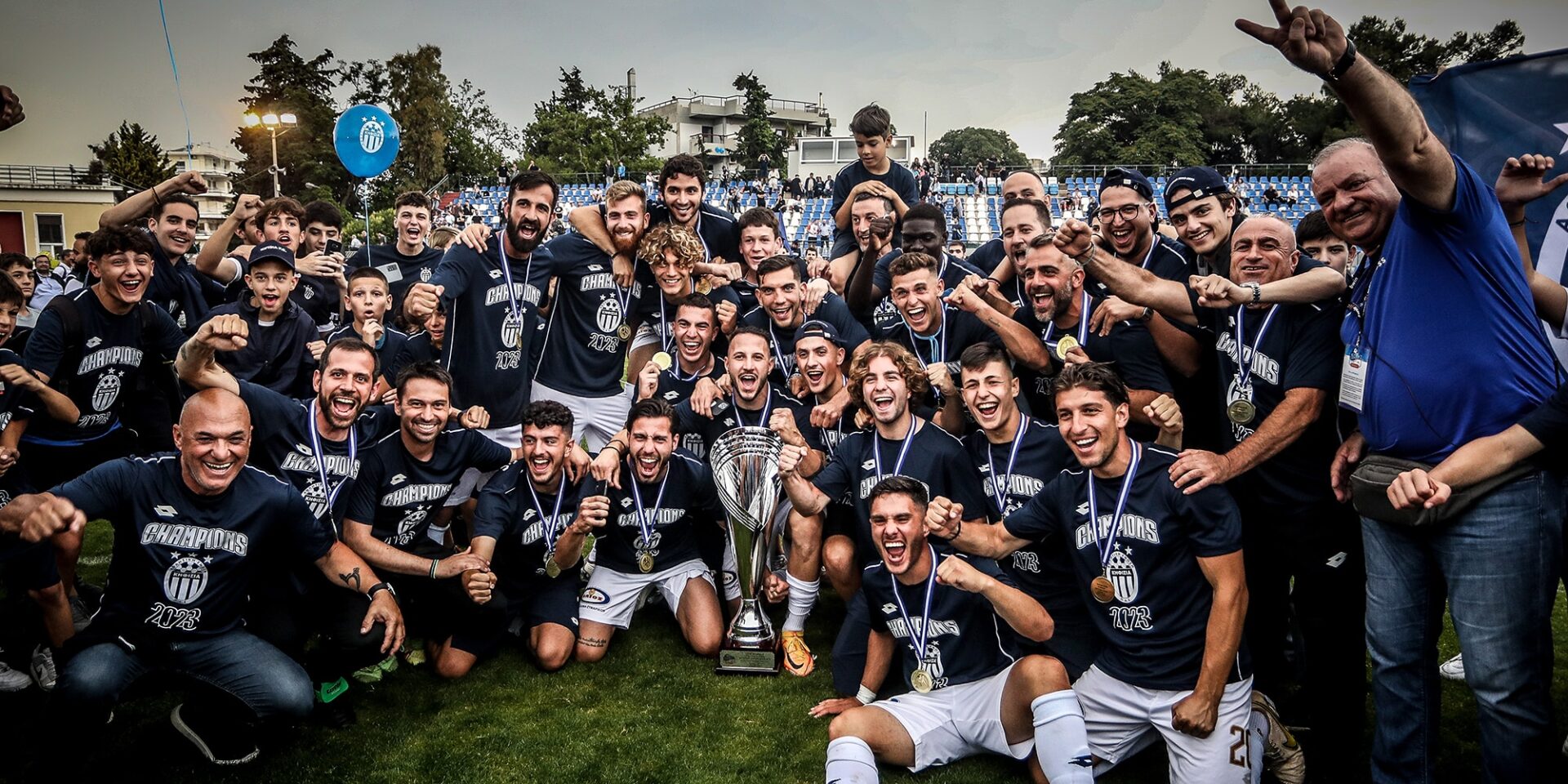 Η Κηφισιά πανηγύρισε την άνοδό της στη Super League