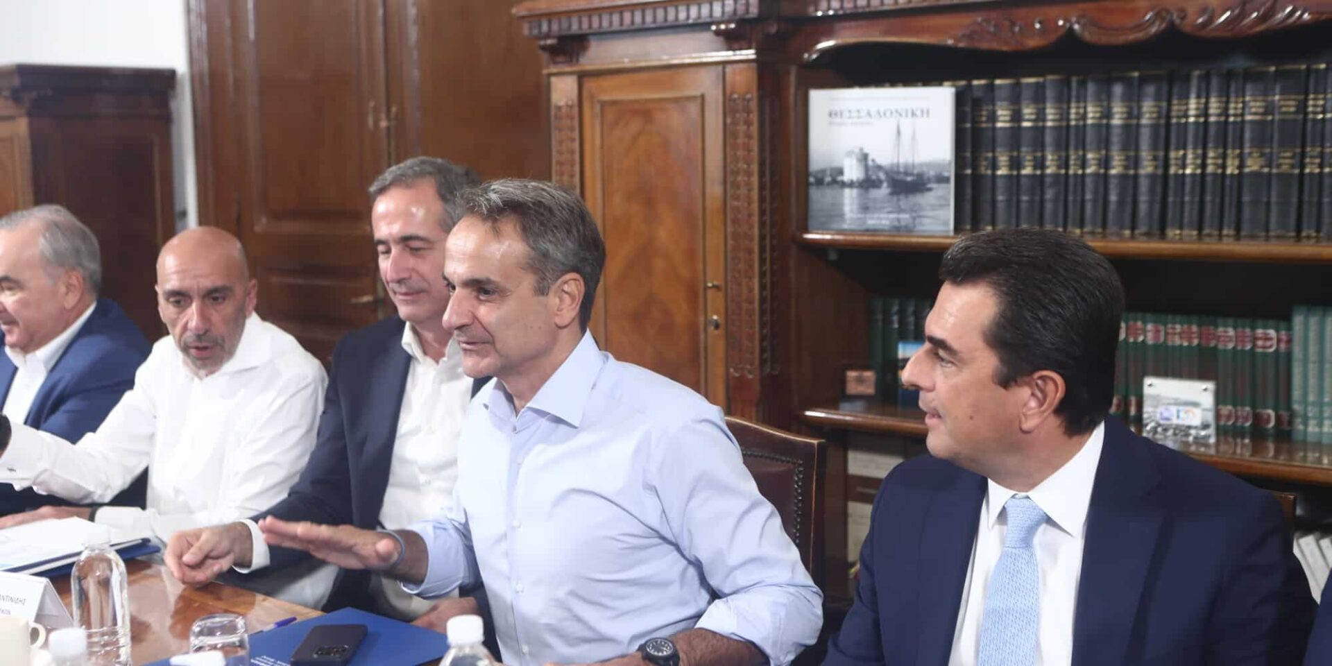 Στη Θεσσαλονίκη ο Κυριάκος Μητσοτάκης
