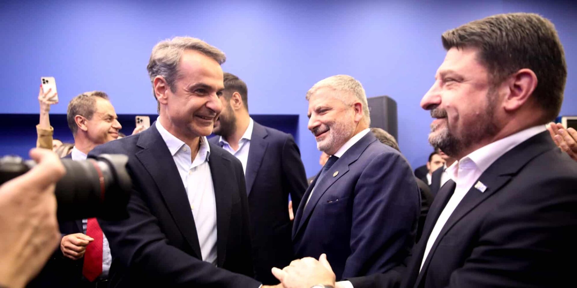 Κυριάκος Μητσοτάκης και Νίκος Χαρδαλιάς