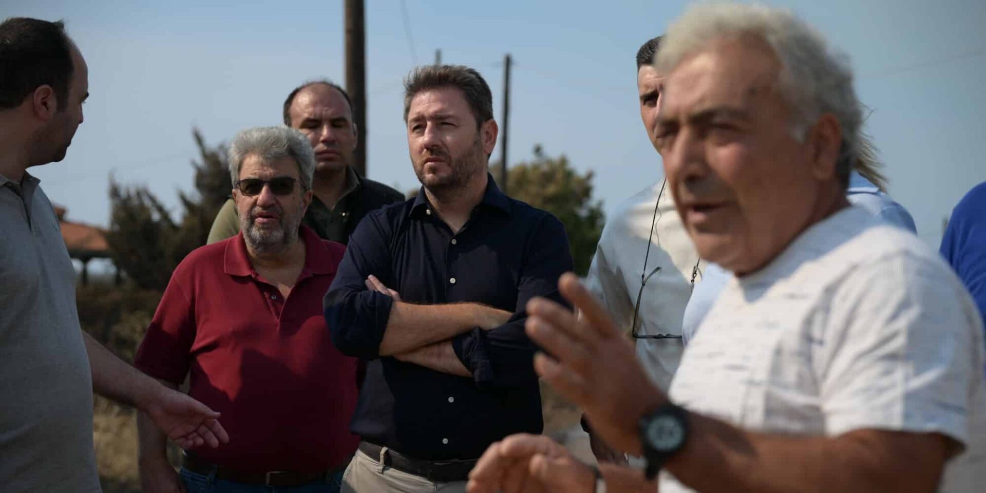 O Νίκος Ανδρουλάκης στην Αλεξανδρούπολη