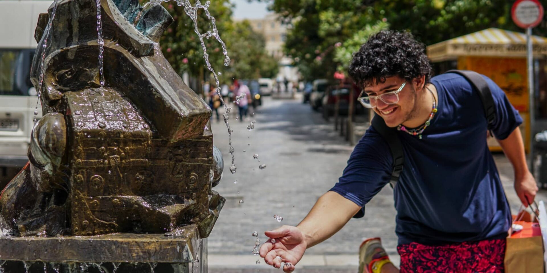 Συντριβάνι στην Αθήνα