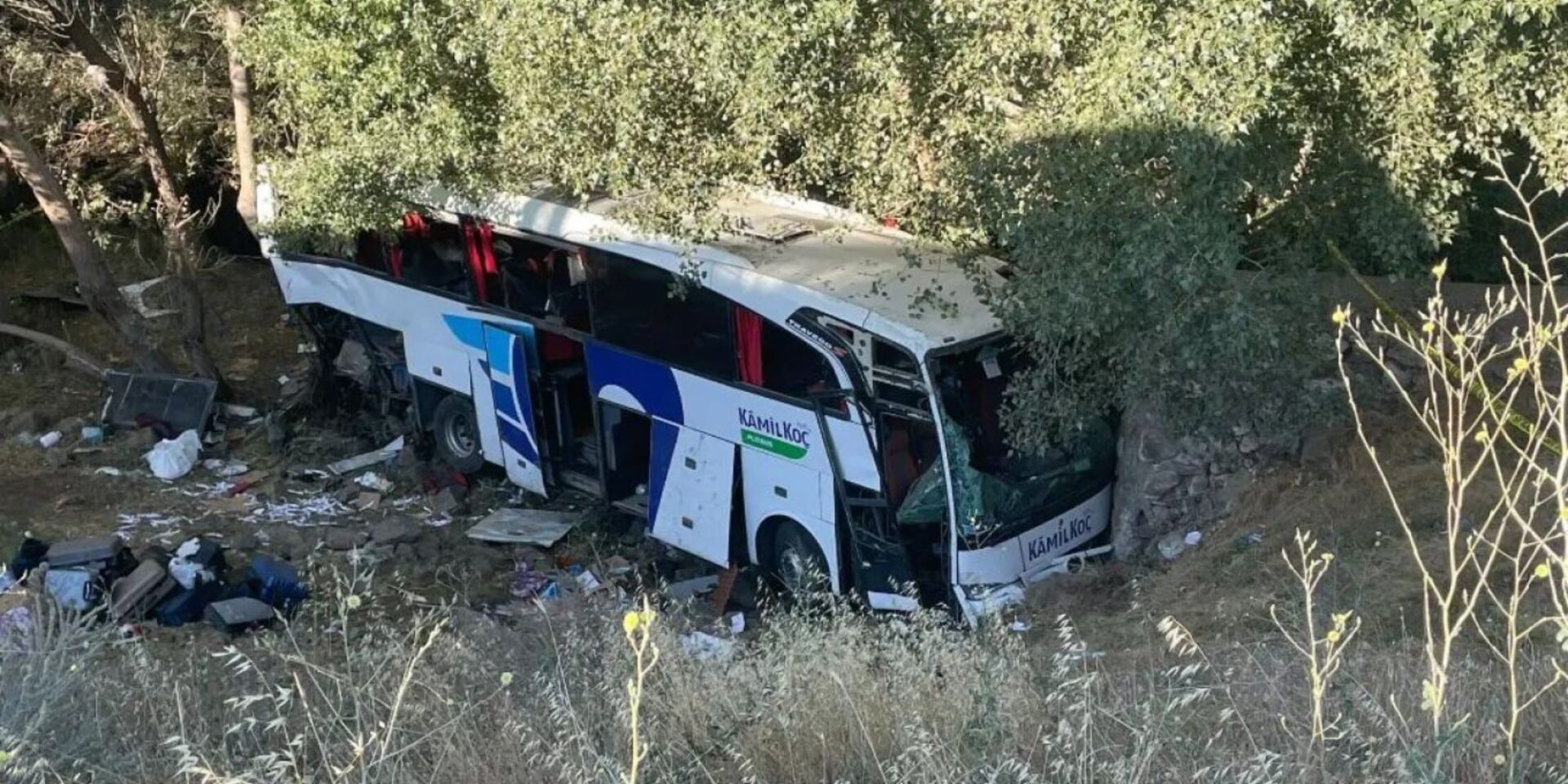 Εικόνα από το σημείο της τραγωδίας