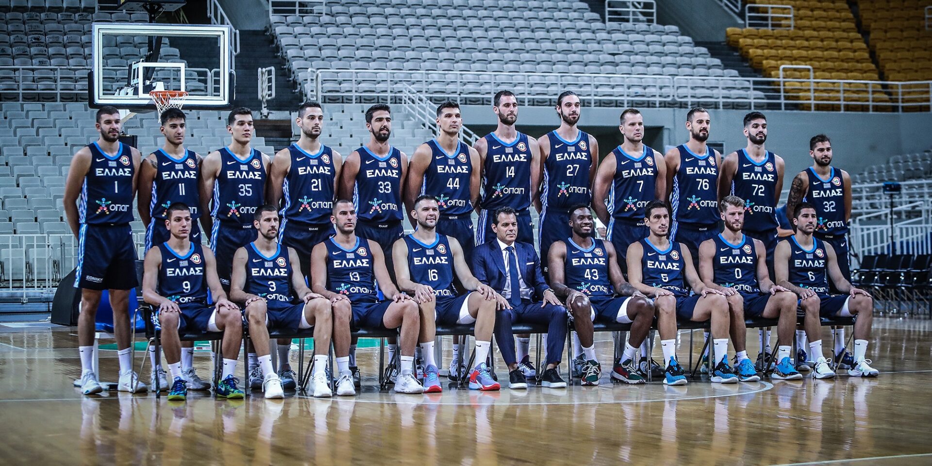 Η Εθνική ομάδα μπάσκετ