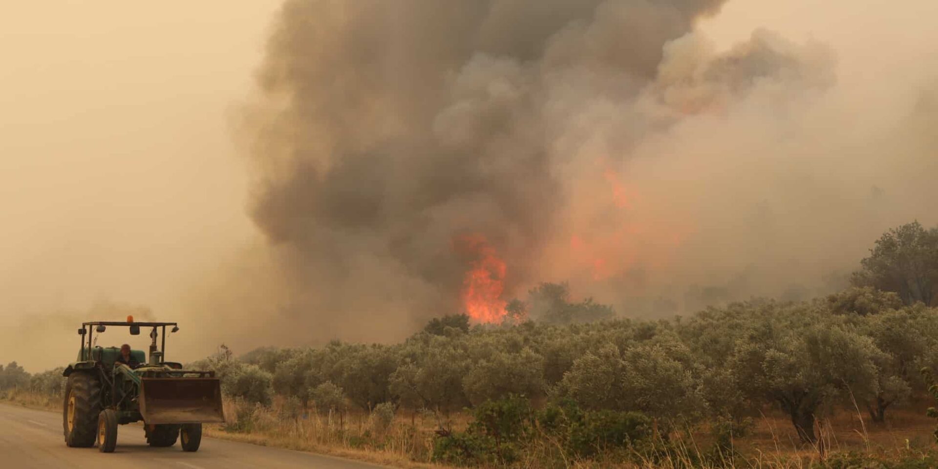 Η φωτιά στην Αλεξανδρούπολη