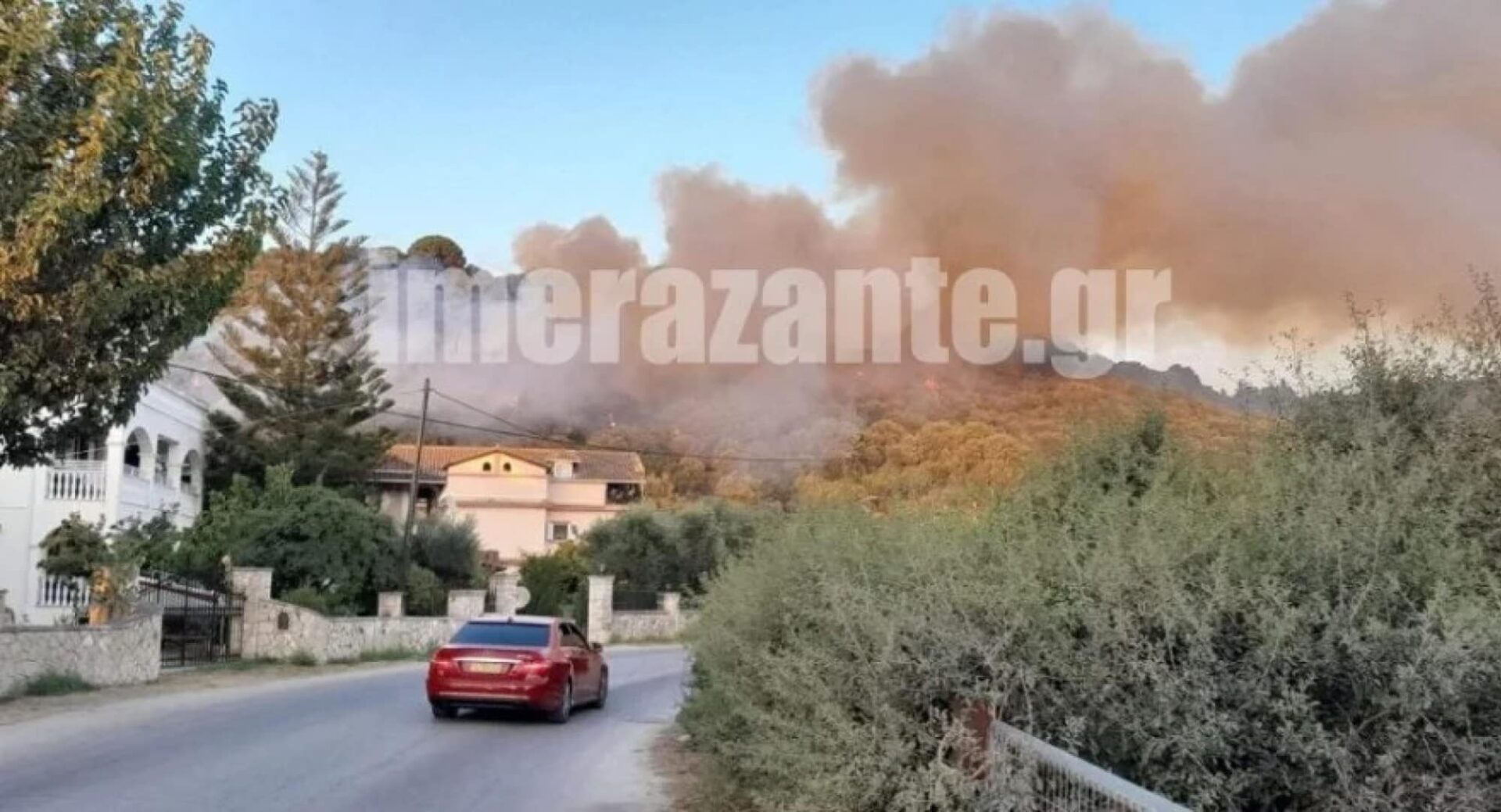 Φωτιά στη Ζάκυνθο