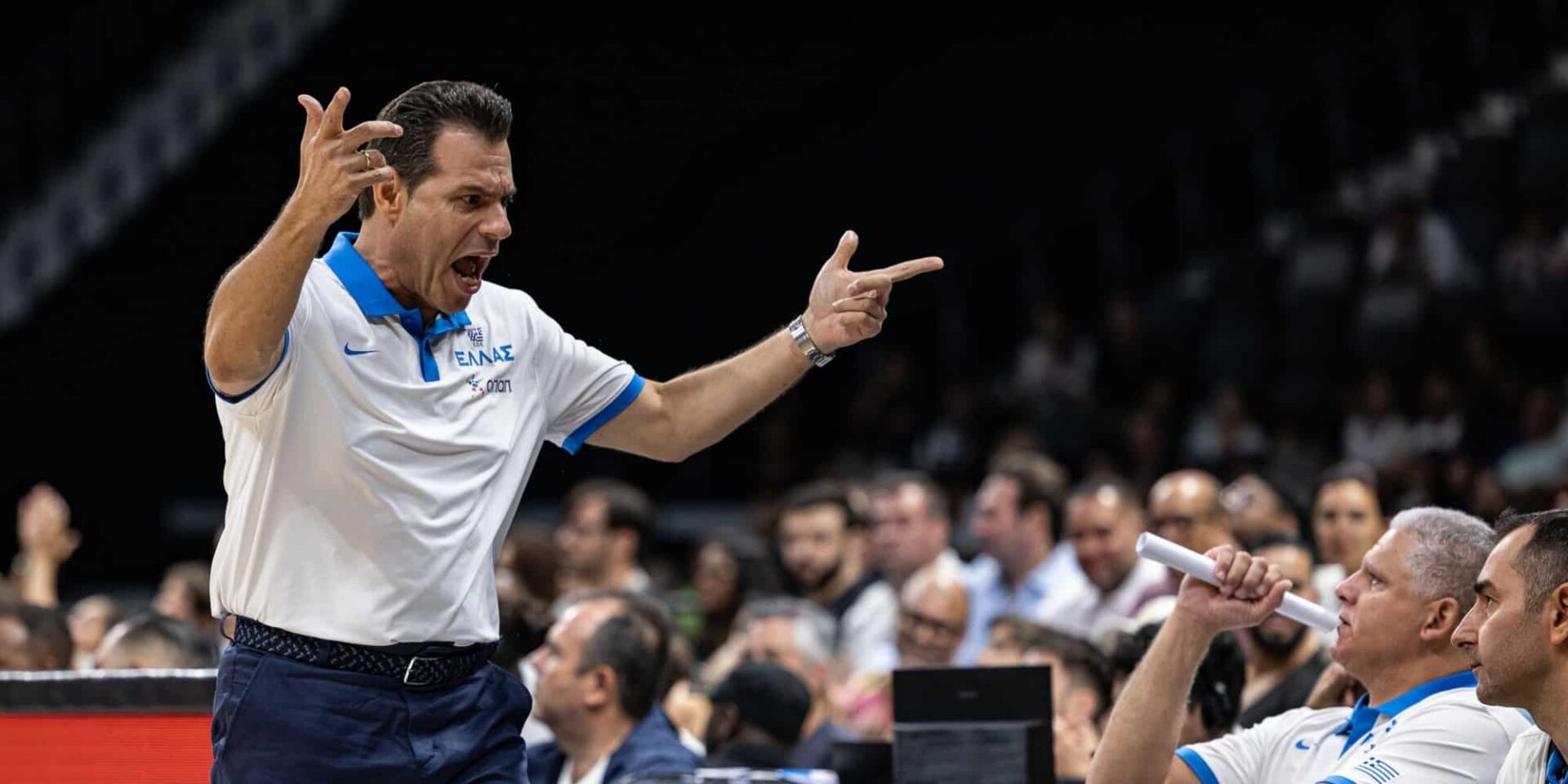 Ο προπονητής της Εθνικής ομάδας, Δημήτρης Ιτούδης