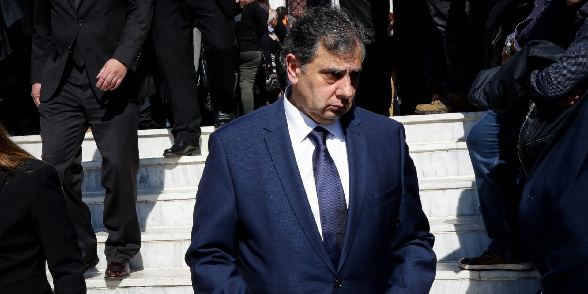 Ο πρόεδρος του Εμπορικού και Βιομηχανικού Επιμελητηρίου Πειραιά Βασίλης Κορκίδης