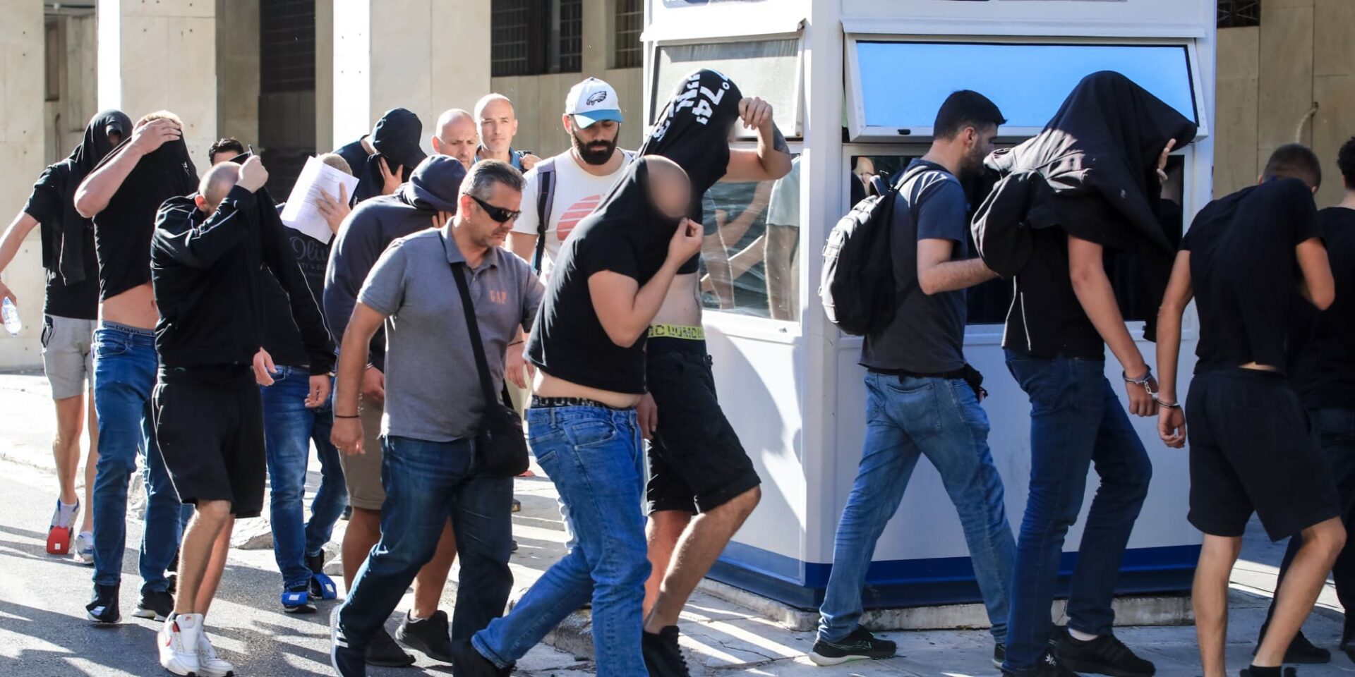 Οι Κροάτες χούλιγκαν που συνελήφθησαν για τη δολοφονική επίθεση στη Νέα Φιλαδέλφεια