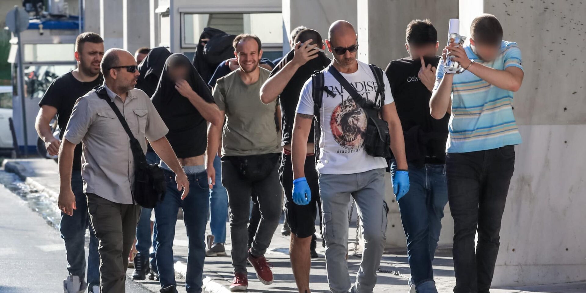 Οι Κροάτες χούλιγκαν που συνελήφθησαν για τη δολοφονική επίθεση στη Νέα Φιλαδέλφεια
