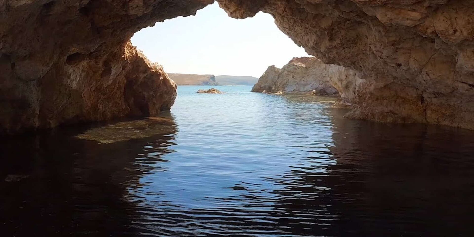 Εικόνα από την παραλία Μικρό Φαναράκι στη Λήμνο