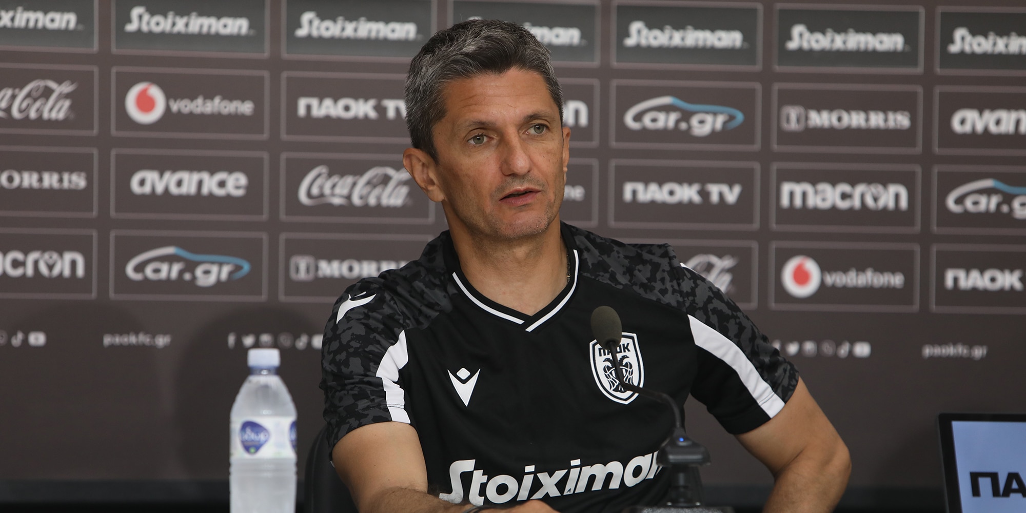 Ο προπονητής του ΠΑΟΚ, Ραζβάν Λουτσέσκου