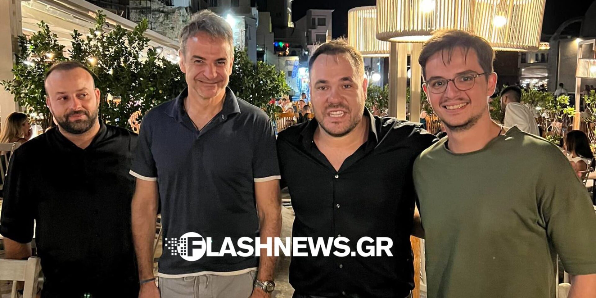 Ο Μητσοτάκης κάνει διακοπές στα Χανιά