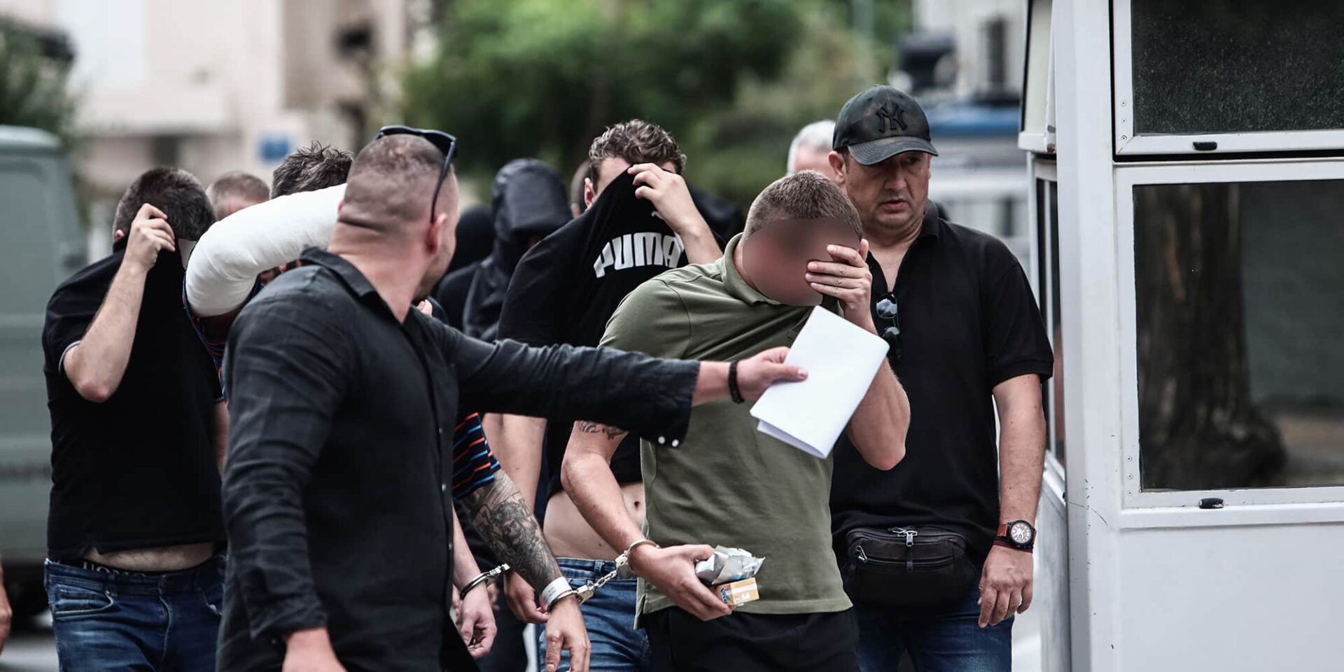 Οι Κροάτες χούλιγκαν από το φονικό επεισόδιο στη Νέα Φιλαδέλφεια