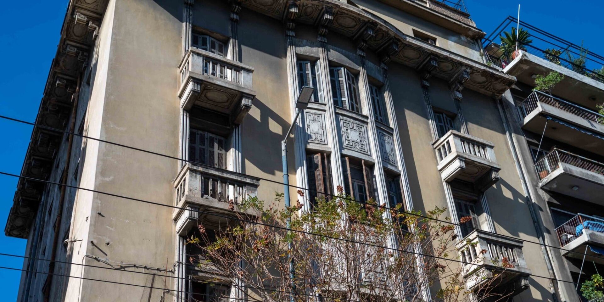 Το κτίριο επί της οδού Πατησίων, όπου έζησε η Μαρία Κάλλας